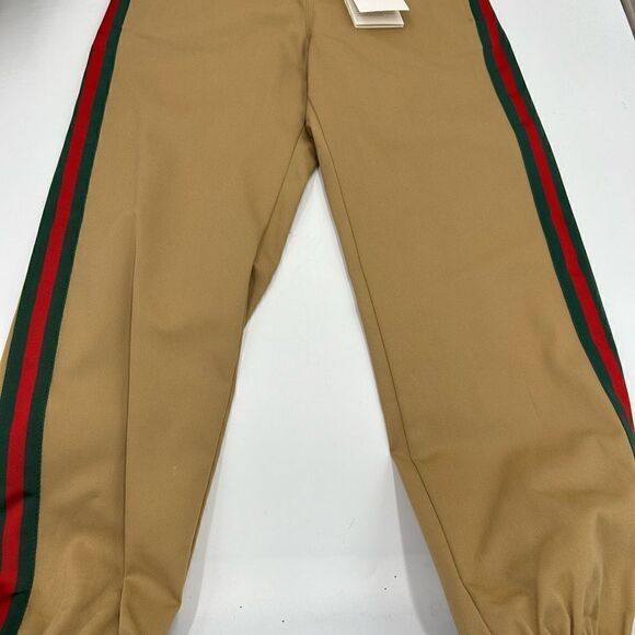 Boys, Gucci, web stripe track pants size 8, made in Italy - Picture 2 of 7